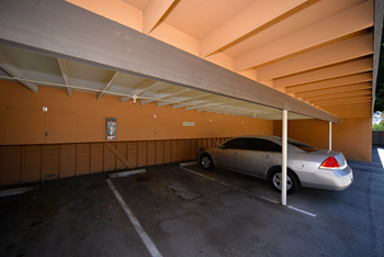 Ponderosa apartments parking lot